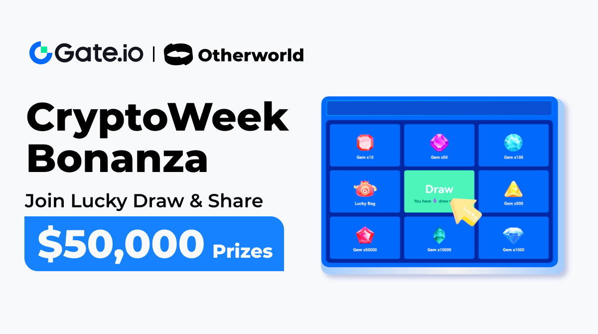 Gate CryptoWeek Bonanza